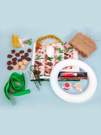 Набор для творчества "Новогодний венок"