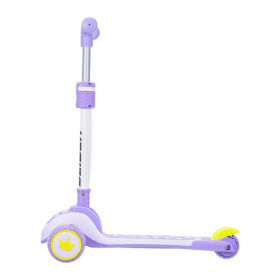 Самокат трехколесный Slider, колеса светящиеся, руль складной