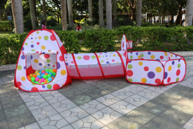 Палатка с туннелем и бассейном Палатка с туннелем и бассейном