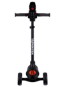 Самокат трехколесный с бластером