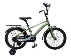 Велосипед двухколесный  Slider Race 18" с дополнительными колесами