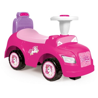 Игрушка "Машина-каталка DOLU" step Unicorn, звук, розовая
