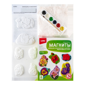 Фигурки на магнитах "Цветочки"
