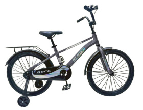 Велосипед двухколесный  Slider Race 20"  с дополнительными колесами