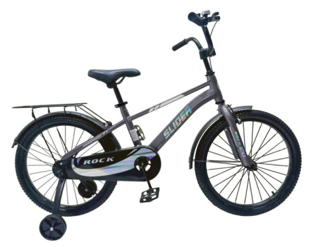 Велосипед двухколесный  Slider Race 20"  с дополнительными колесами