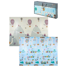 Складной коврик (200x150x0,8см, двухсторонний, водонепроницаемый), в сумке 41,5*77*10,5 см