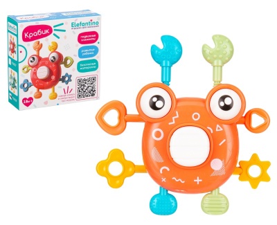 Игрушка развивающая Крабик "Elefantino"