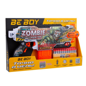 Автомат "BeBoy", 24 софт-патрона в комплекте Автомат "BeBoy", 24 софт-патрона в комплекте