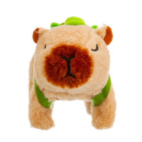 Игрушка мягкая "Капибара" Girl's club, ходит, звуковые эффекты