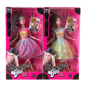 Кукла с аксессуарами, ручки и ножки шарнирные, 2 вида в ассортименте