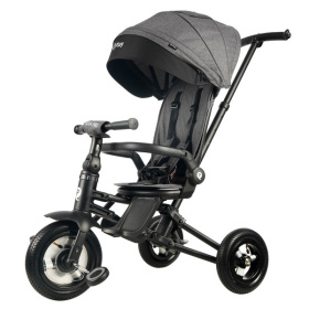 Велосипед 3-х колесный с ручкой управления Qplay