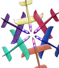 Самолет пенопластовый в ассортименте