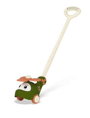 Каталка "Вертолёт" на палочке, в сетке