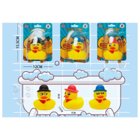 Игрушка для купания ПВХ "Уточка" 3 вида в ассортименте