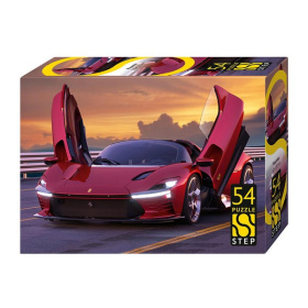Мозаика "puzzle" 54 "Машины" в/к 9*6,5*2,5 см