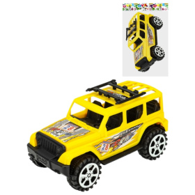 Машинка инерционная "Джип 2" (15,5 см, цвет микс, пластик, в пакете 9*17*10 см