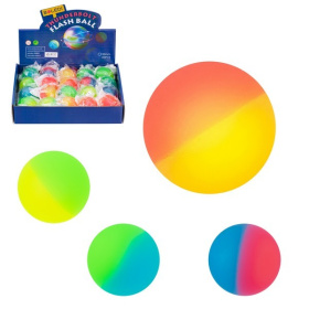 Мяч-попрыгун, диаметр 50 мм, 5 видов, со светом