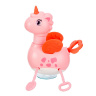 Игрушка развивающая Elefantino "Единорожка", на присоске, развитие мелкой моторики, резиночки