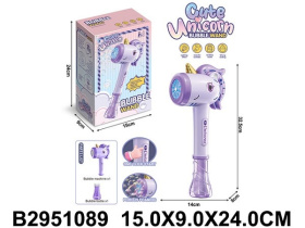 Пузыри мыльные "Единорог", световые эффекты