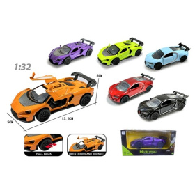 Машинка инерционная металлическая, в ассортименте