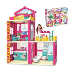 Игрушка  "Дом для куклы" Lola's house of dreams, с куклой и аксесс.,
