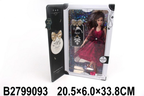 Кукла с аксессуарами, ручки и ножки на шарнирах