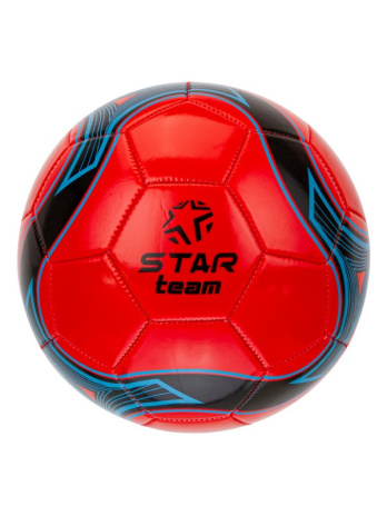Мяч футбольный "STAR Team" PVC, 5 цв. в ассорт. (оранж. красн. зелен. желт. бел.), диаметр 22 см. Мяч футбольный "STAR Team" PVC, 5 цв. в ассорт. (оранж. красн. зелен. желт. бел.), диаметр 22 см.