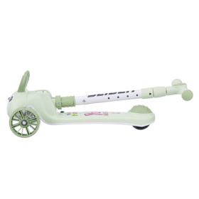 Самокат трехколесный Slider, колеса светящиеся, руль складной Самокат трехколесный Slider, колеса светящиеся, руль складной