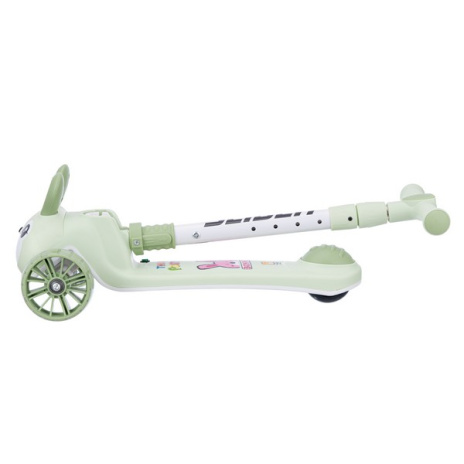 Самокат трехколесный Slider, колеса светящиеся, руль складной