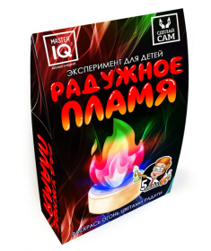 Набор для экспериментов "Радужное пламя" новая упаковка