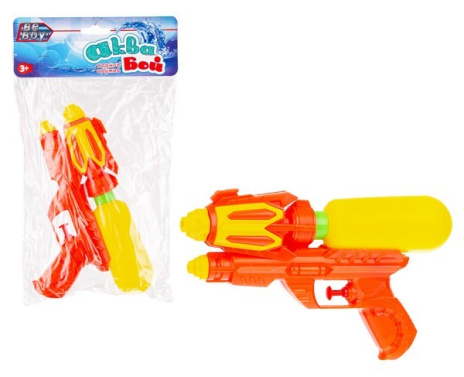 Водяное оружие "АкваБой" в/п, размер игрушки   21*13*4 см, размер упаковки 30*16,5*4см