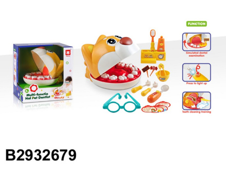 Набор доктора "Стоматолог" световые эффекты, аксессуары Набор доктора "Стоматолог" световые эффекты, аксессуары