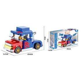 Конструктор "Машинка" размер в собранном виде: 5,7*12,6*7 см