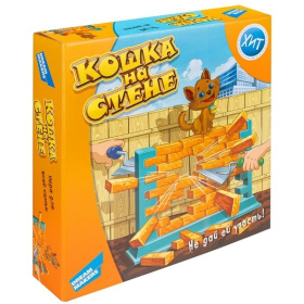 Игра детская настольная "Кошка на стене"