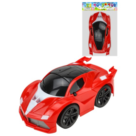 Машинка инерционная "Гонка" 17 см, пластик, цвет микс, в пакете 18*11*8 см