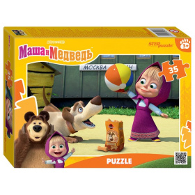Мозаика "puzzle" 35 "Маша и Медведь. Лесные истории"