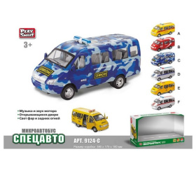 Машинка инерционная "Грузовой фургон. ОМОН"