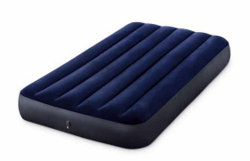 Матрас надувной CLASSIC DOWNY AIRBED FIBER-TECH 99x191x25 см INTEX.(в коробке)