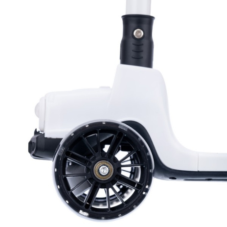 Самокат трехколесный Slider, колеса светящиеся, руль складной