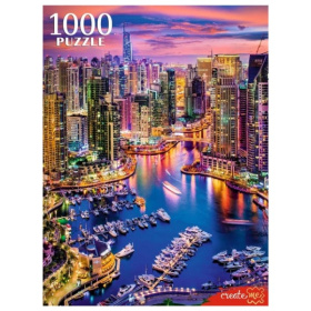 Пазлы 1000 элементов. ДУБАЙ С ВЫСОТЫ