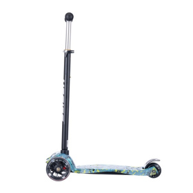 Самокат четырехколесный Slider, колеса светящиеся (диаметр 118/76 мм)