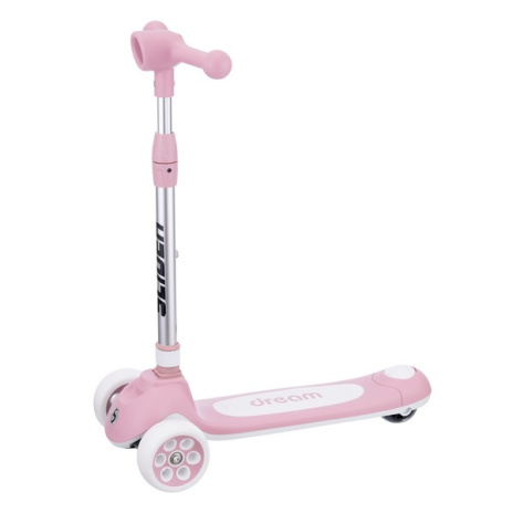 Самокат трехколесный Slider, светящиеся колёса и платформа, руль складной с фонариком