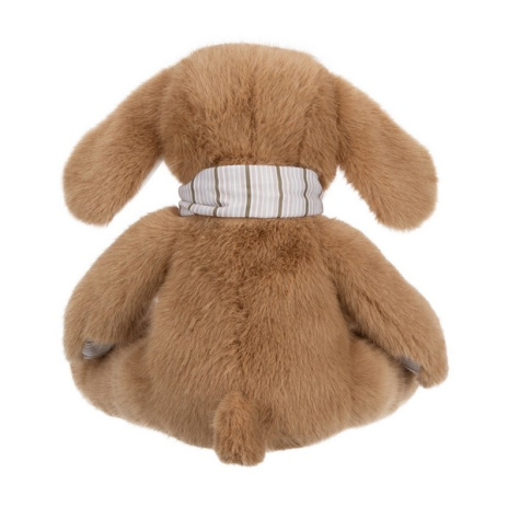 Собака бежевая в шарфике, 22 см Собака бежевая в шарфике, 22 см