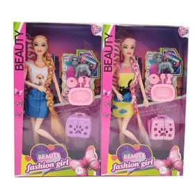 Кукла с аксессуарами, ручки и ножки шарнирные, 2 вида в ассортименте