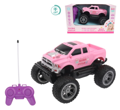 Внедорожник р/у "Girl's club", масштаб 1:24