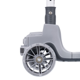 Самокат трехколесный Slider, колеса светящиеся, руль складной Самокат трехколесный Slider, колеса светящиеся, руль складной